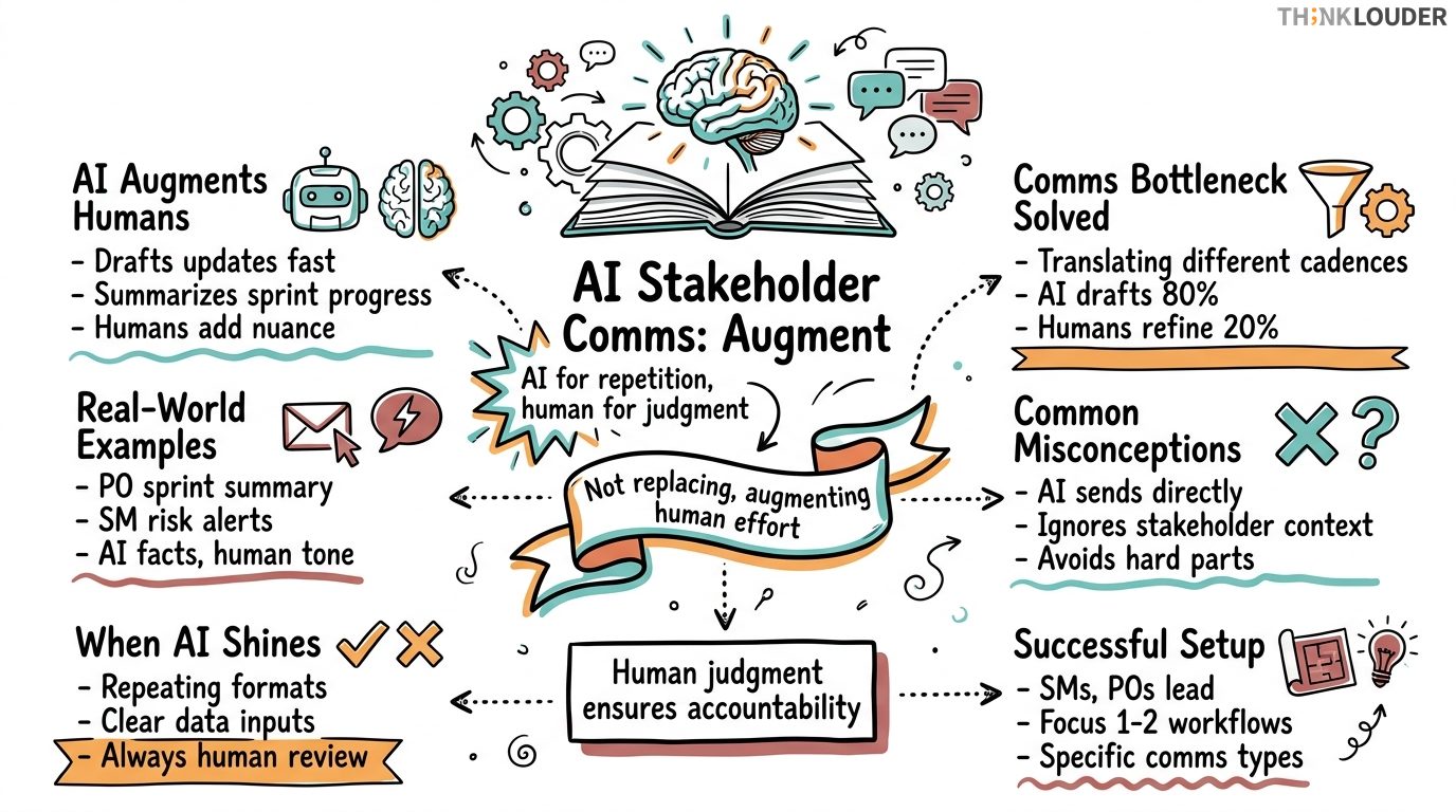 AI in Stakeholder Communication: What Actually Changes (and What Doesn't)