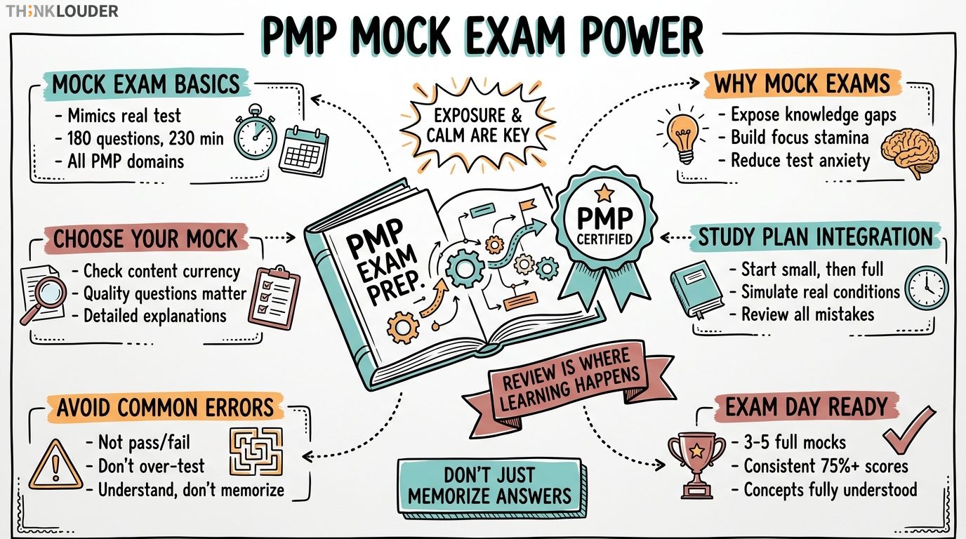PMP Certification Mock Exams: What They Are and How to Use Them