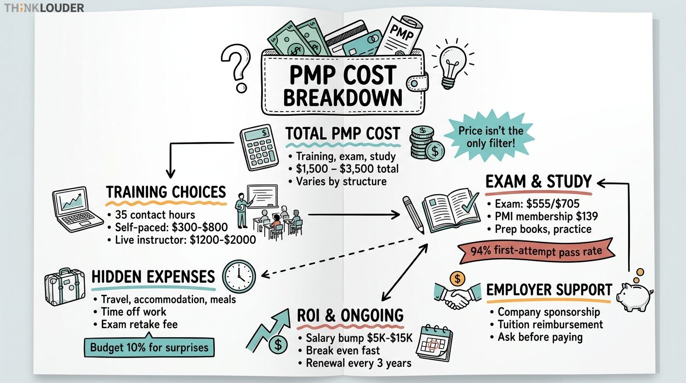 PMP Certification Cost Breakdown: Training, Exam & Hidden Fees