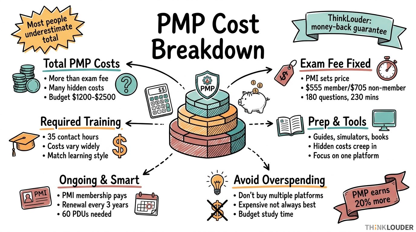 Price of PMP Certification: Exam Fees, Training & Total Budget