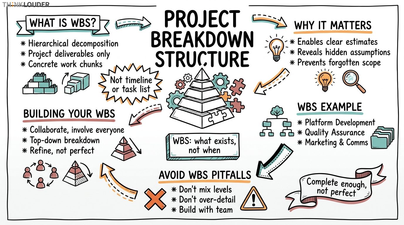 Work Breakdown Structure: Breaking Down Projects Into Manageable Pieces